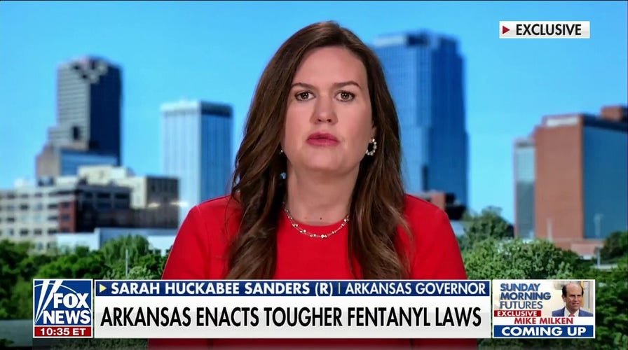 Arkansas is 'cracking down' where Biden admin 'failed to step up': Gov. Sarah Huckabee Sanders