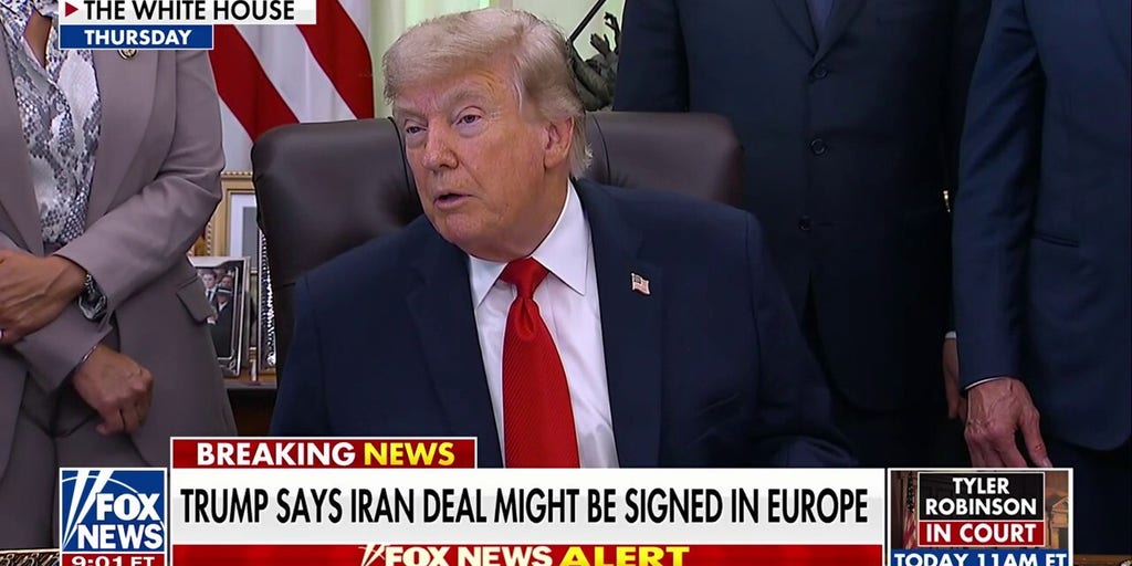 Trump touts potential Iran deal amid skepticism after canceling strike