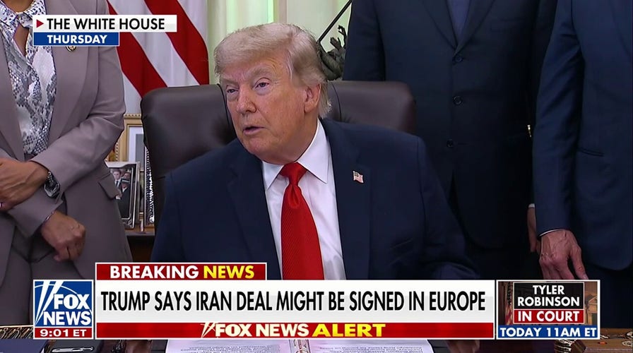 Trump touts potential Iran deal amid skepticism after canceling strike