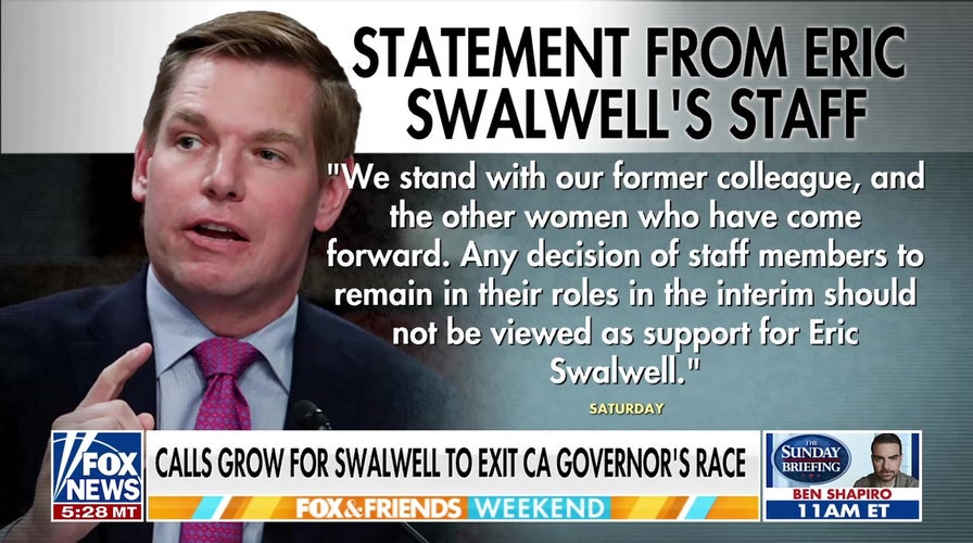 Swalwell hit with sexual misconduct probe, loses all Dem endorsements in 24 hours