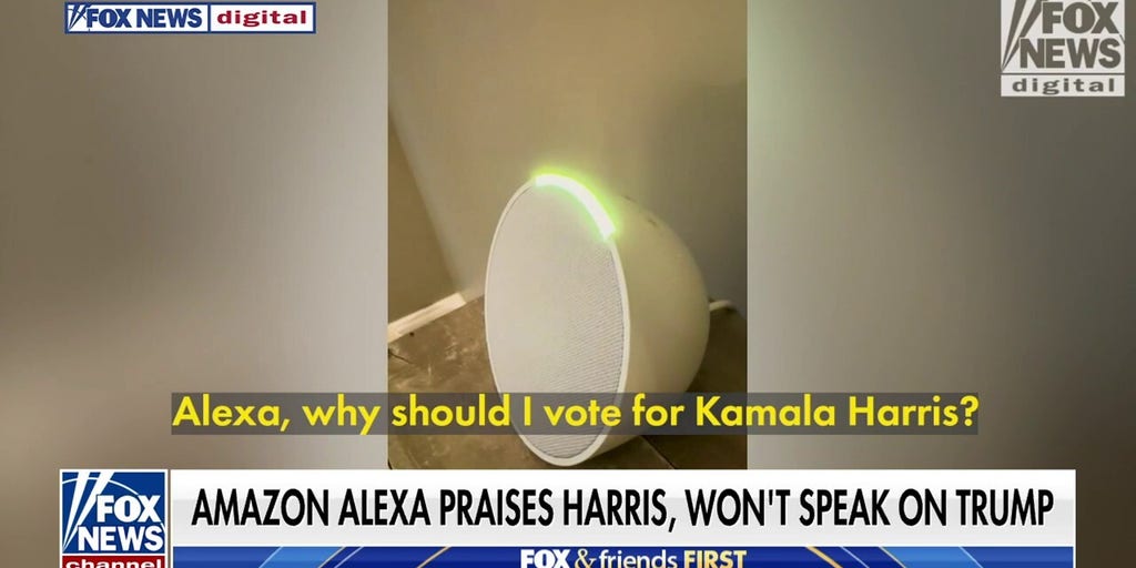 Tomi Lahren slams Amazon's Alexa for praising Harris, refusing to speak on Trump: 'Always an error'