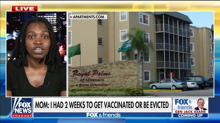 Florida mom ‘very shocked’ to receive notice get vaccinated or face eviction