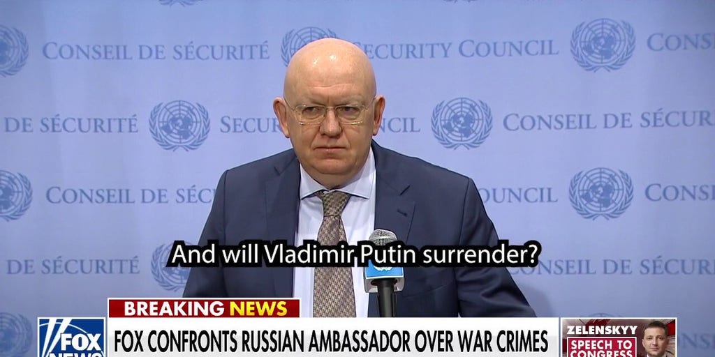 Fox News Confronts Russian Ambassador Over War Crimes Fox News Video