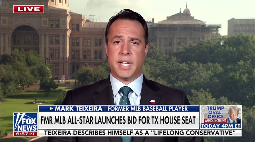 Former MLB All-Star Mark Teixeira launches bid for Texas House seat 