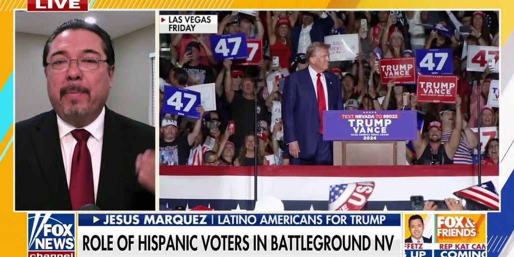 Jesus Marquez on Trump's chances in battleground state: 'Absolutely we can take Nevada'