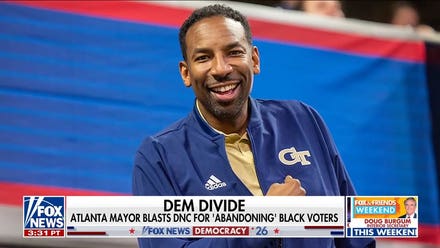 Atlanta mayor blasts DNC for 'abandoning' Black voters