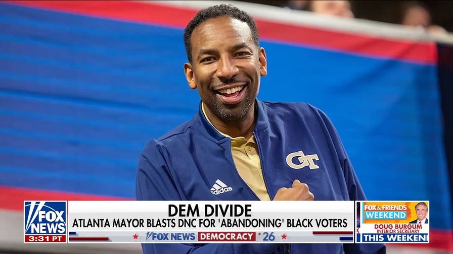 Atlanta mayor blasts DNC for 'abandoning' Black voters