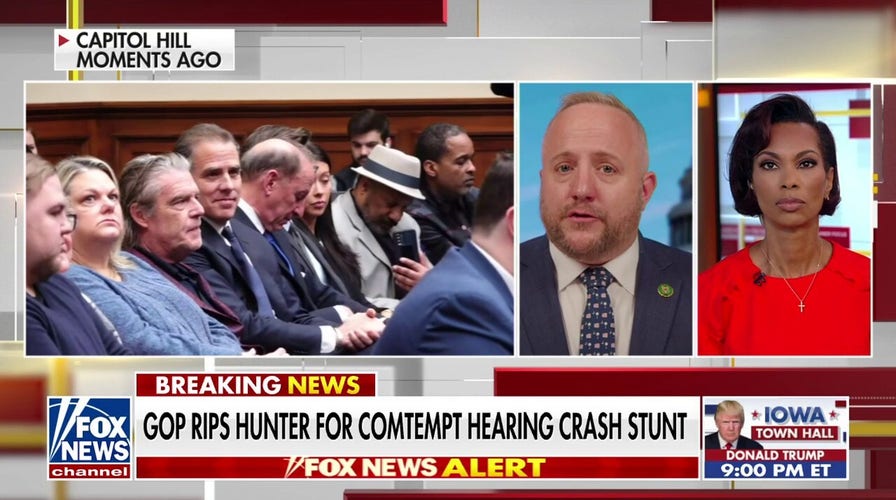Republican lawmaker rips Hunter Biden’s ‘arrogance’ after hearing stunt