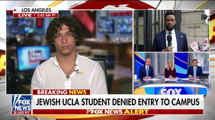 Jewish UCLA student speaks out after being blocked from class: 'No longer about freedom of speech'