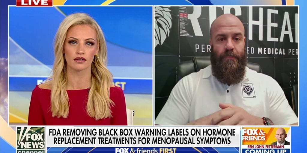 FDA praised for 'groundbreaking' move to remove black box warning labels on hormone replacement treatment