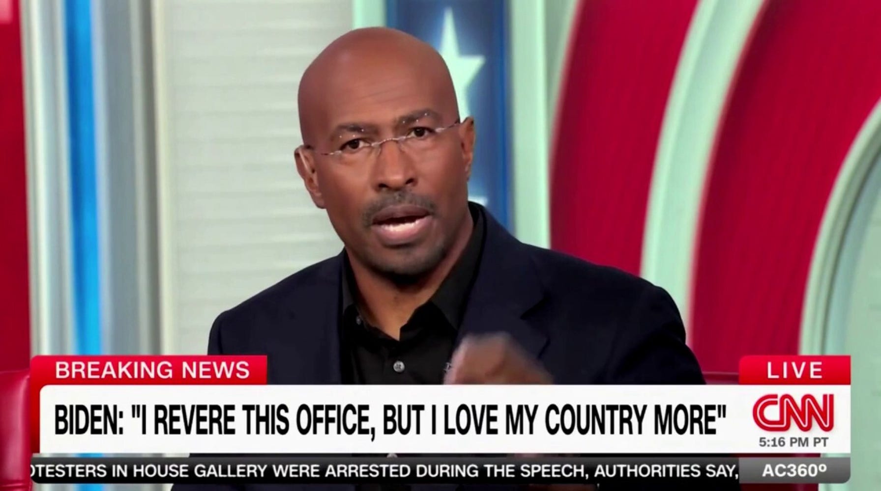 Van Jones Lauds Biden as a 