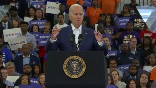Biden calls out negative press coverage, Detroit crowd boos - Fox News