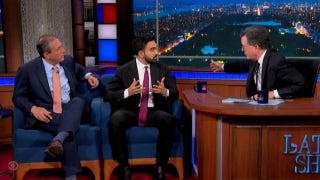 Colbert asks NYC mayoral candidate Zohran Mamdani if Israel has the right to exist