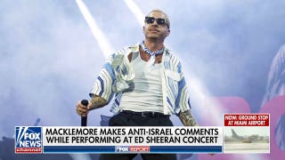 Macklemore faces backlash over anti-Israel comments at Ed Sheeran concert