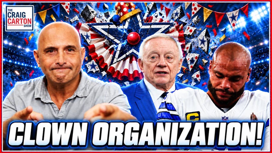 Craig Carton ROASTS Cowboys Following EMBARRASSING Week 1 Loss + Clark/Reese Rivalry Destroys WNBA Interest | The Craig Carton Show