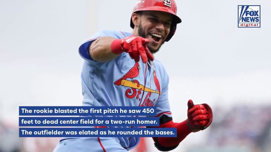 MLB rookie homers on first pitch of big league career in storybook moment