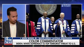 Biden thinks he's the bulwark against White supremacy: John Wood Jr. 