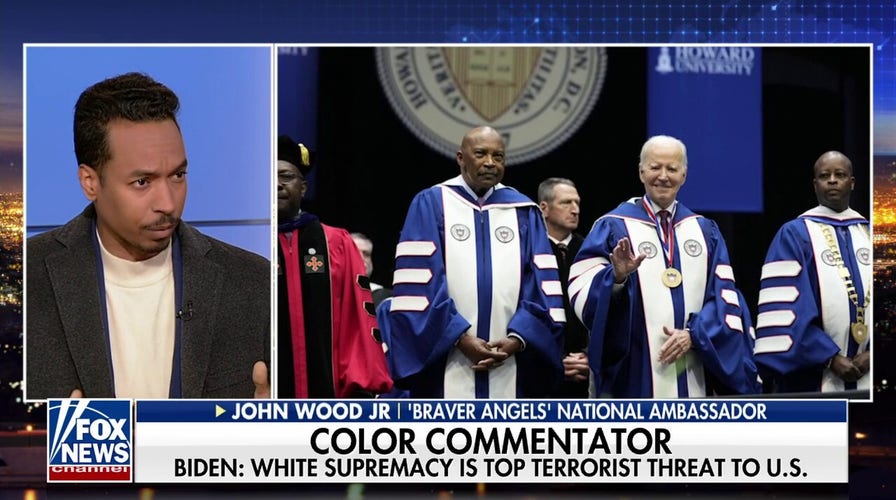 Biden thinks he's the bulwark against White supremacy: John Wood Jr. 