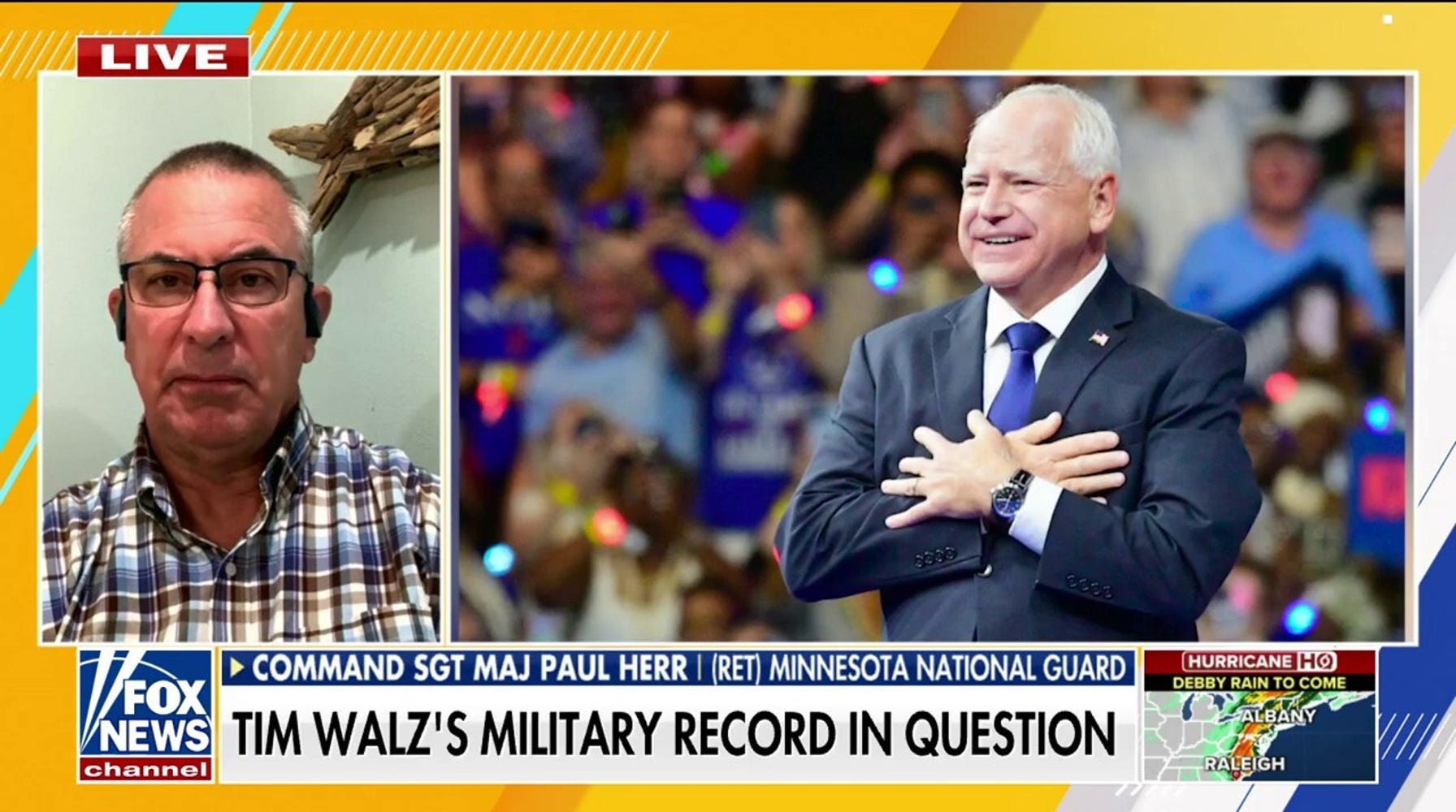 Veteran Accuses Walz of Misrepresenting Military Service