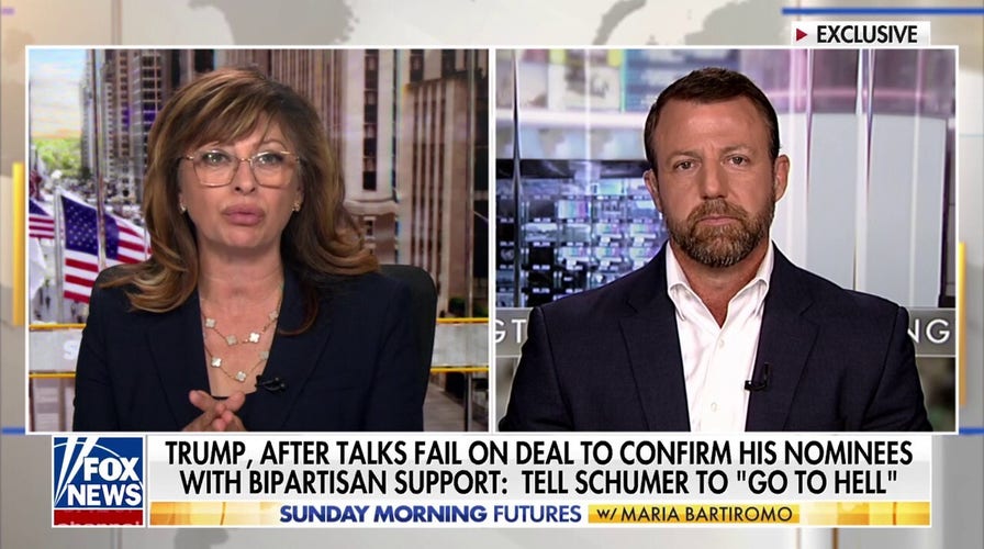 Sen. Mullin pushes for Senate rule changes as Trump nominees stalled: 'Not our fault'