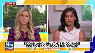 Second Lady Usha Vance kicks off reading challenge to improve kids’ literacy