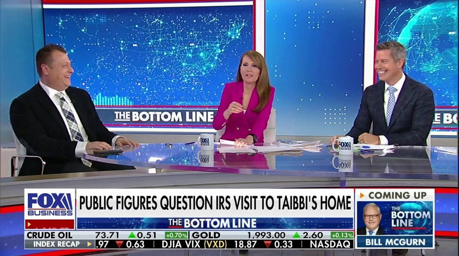 Jimmy Joins 'The Bottom Line' To Talk About The IRS Paying Taibbi A Visit