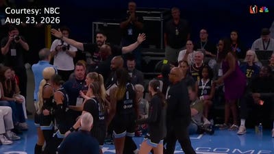 Enes Kanter Freedom gets into altercation during WNBA game
