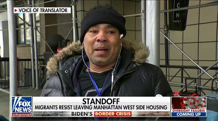 Illegal migrants resist leaving Manhattan housing