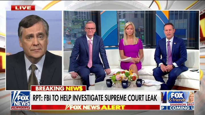 Supreme Court leak is 'unspeakably unethical': Turley
