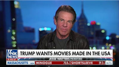 We're losing our culture: Dennis Quaid - Fox News