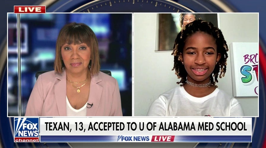 13-year-old becomes the youngest African American accepted into medical student