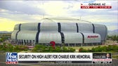 Security on high alert ahead of Charlie Kirk memorial