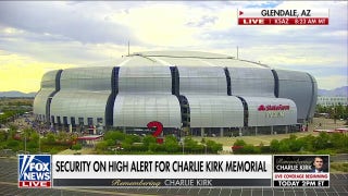 Security on high alert ahead of Charlie Kirk memorial