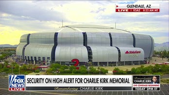 Security on high alert ahead of Charlie Kirk memorial