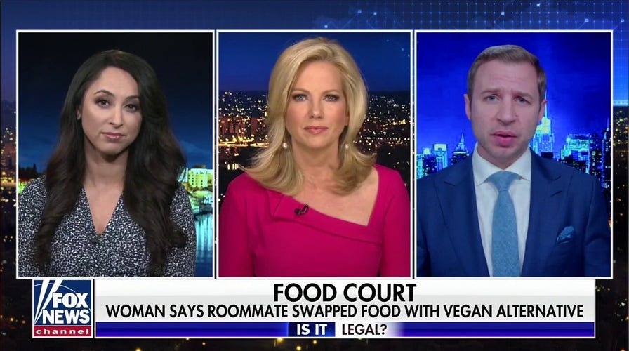 Is it legal? Woman says roommate swapped food with vegan alternative, causing hospitalization