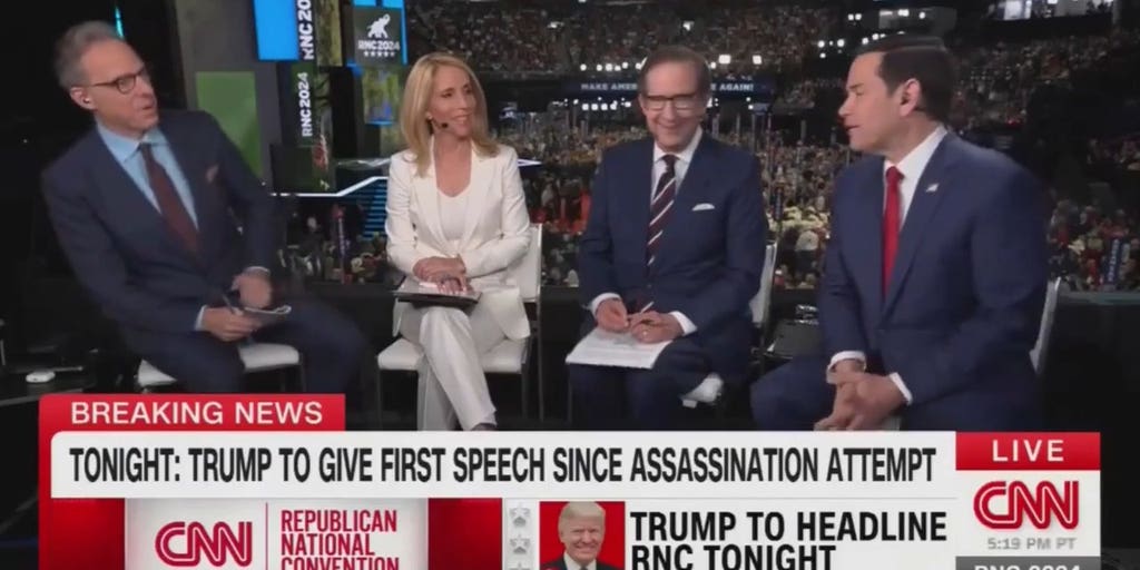 CNN's Jake Tapper jabs MSNBC for using LED screen to cover GOP ...