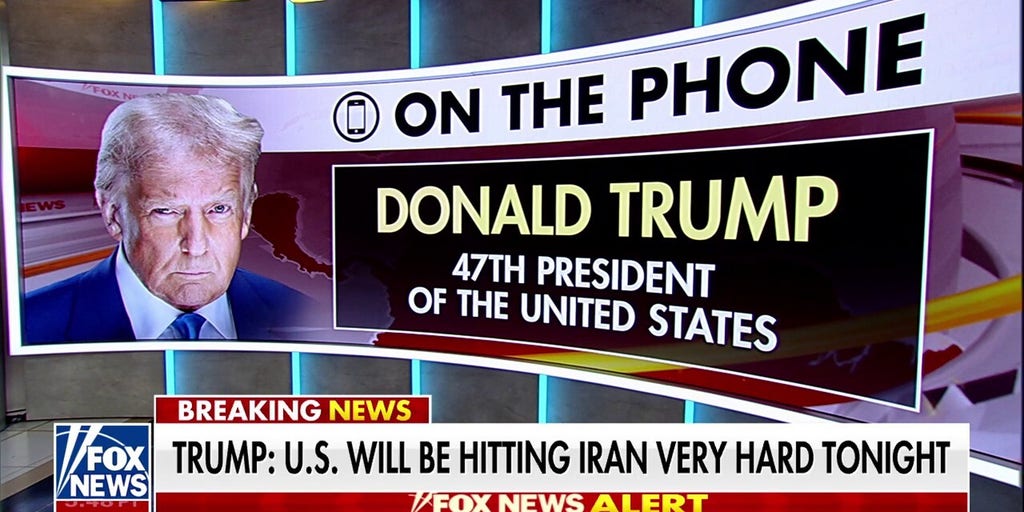 Trump tears into media coverage of Iran, says bombings will continue