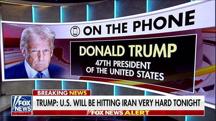 Trump tears into media coverage of Iran, says bombings will continue - Fox News