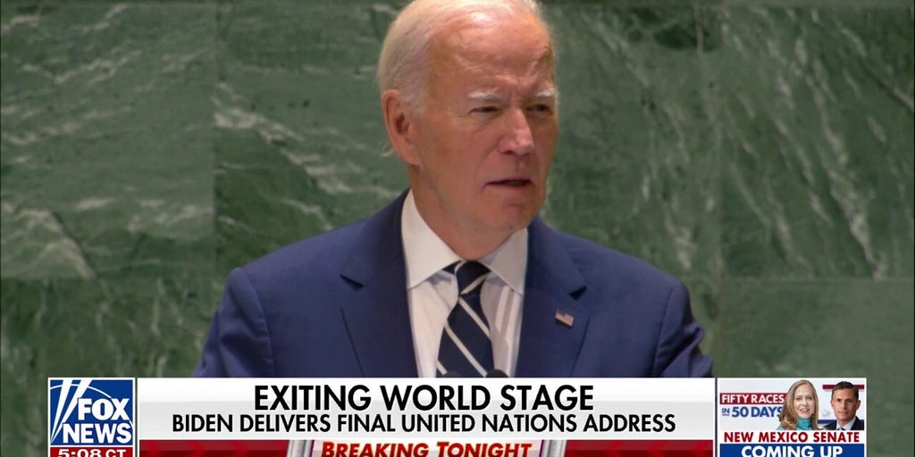 Biden delivers final address to the United Nations