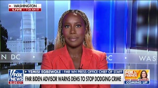 Former Biden official calls for Dems to face 'uncomfortable' conversations about crime
