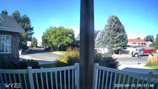 Suspect in Charlie Kirk’s assassination spotted on security camera footage