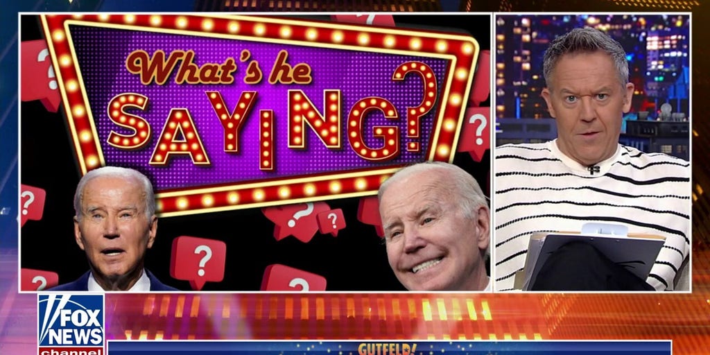 ‘Gutfeld!’ plays 'What's he saying?' | Fox News Video