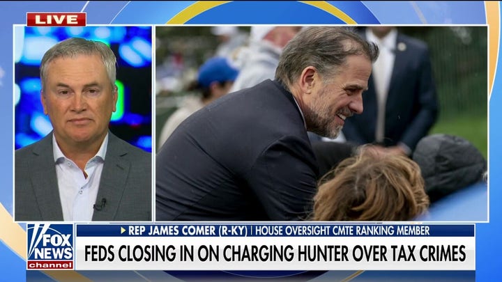 ‘Mounting evidence’ points to more charges for Hunter Biden: Rep. James Comer
