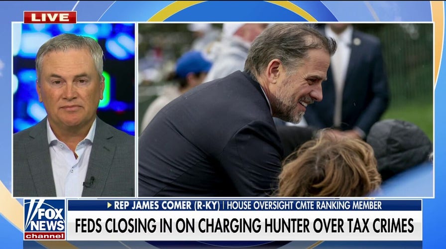 ‘Mounting evidence’ points to more charges for Hunter Biden: Rep. James Comer