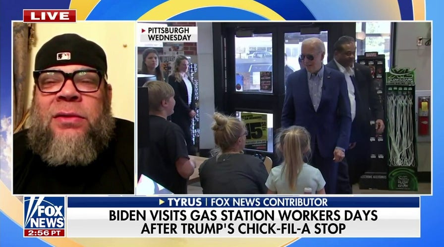Tyrus mocks Biden for eyebrow-raising speculation his uncle was eaten by cannibals: 'Sad thing to see'