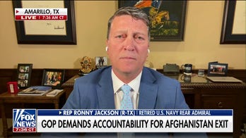 Ronny Jackson vows GOP will hold Biden admin accountable for Afghanistan exit: 'They don't want the truth out'