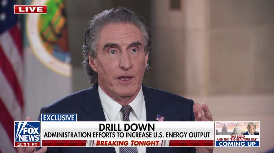 Trump is 'rewriting' energy trade deals with prime ministers, interior secretary says