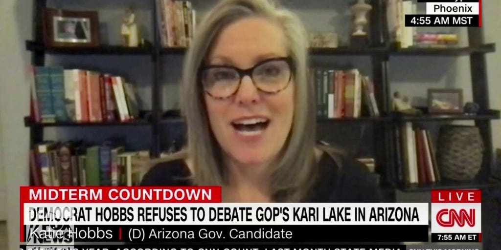 Pressed on debates, Democrat Katie Hobbs again defends avoiding Kari ...