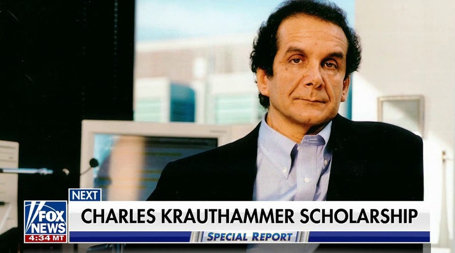 Here are the winners of the Charles Krauthammer scholarship