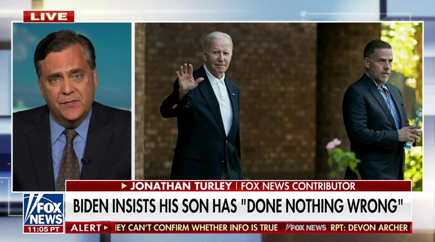 Biden denials ‘could not be more serious’: Jonathan Turley
